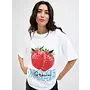 Millow Loose Tee Bright White Home Grown