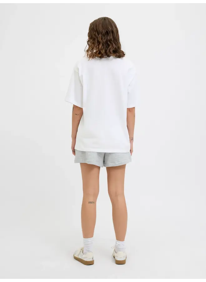 Millow Loose Tee Bright White Sweet Fruit