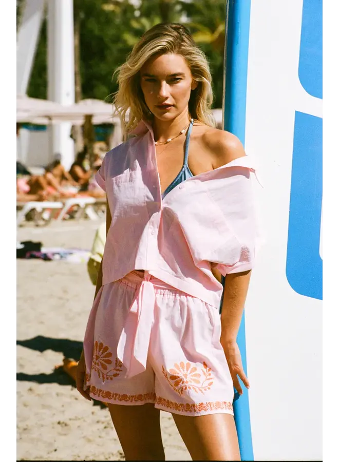 Yvette Blouse Pink