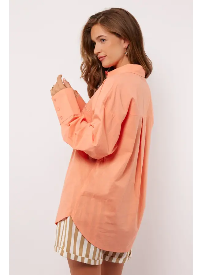 Althea Blouse Flower Peach