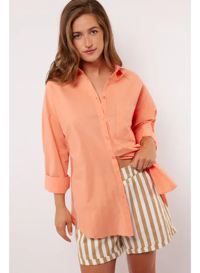 Althea Blouse Flower Peach
