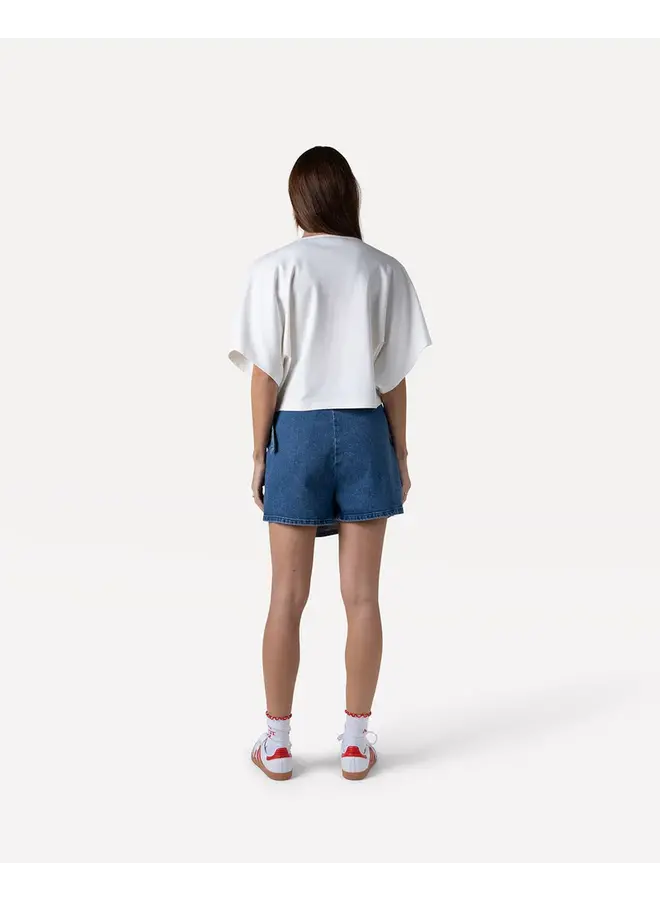 Gwen Denim Skort Mid Blue Denim