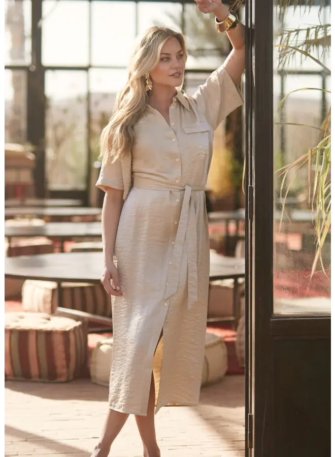 Dekota Dress Beige