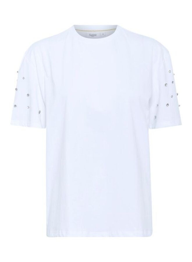 Lyciana T-shirt Bright White
