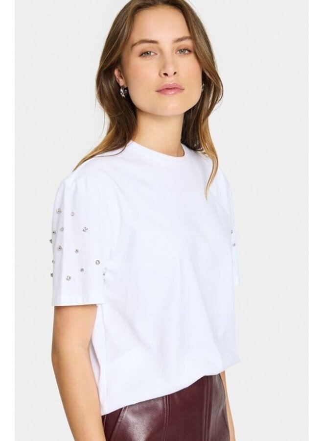 Lyciana T-shirt Bright White