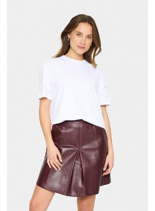 Lyciana T-shirt Bright White