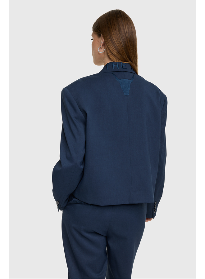 Double Breasted Blazer Navy