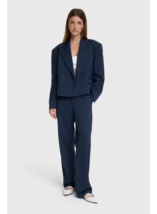 Double Breasted Blazer Navy