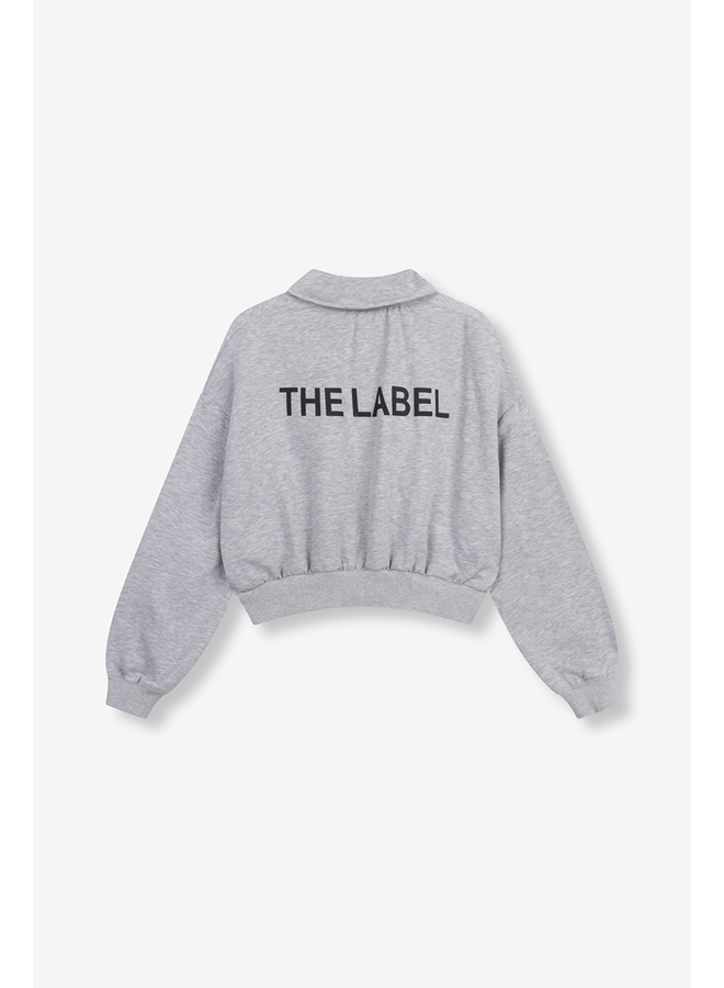 Polo Sweater Soft Grey