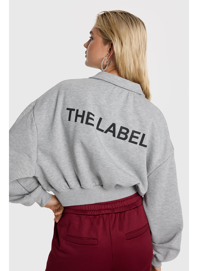 Polo Sweater Soft Grey