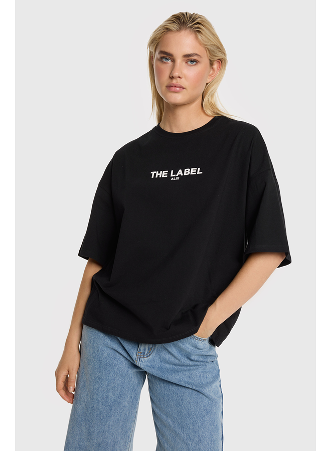 Basic The Label T-shirt Black