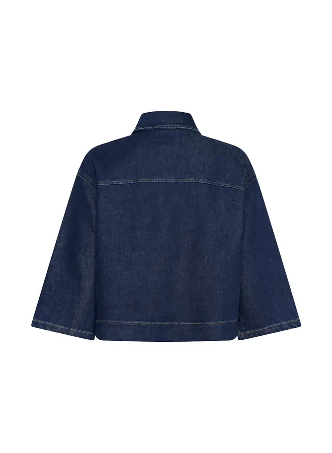 Loesa Denim Shirt Dark Blue