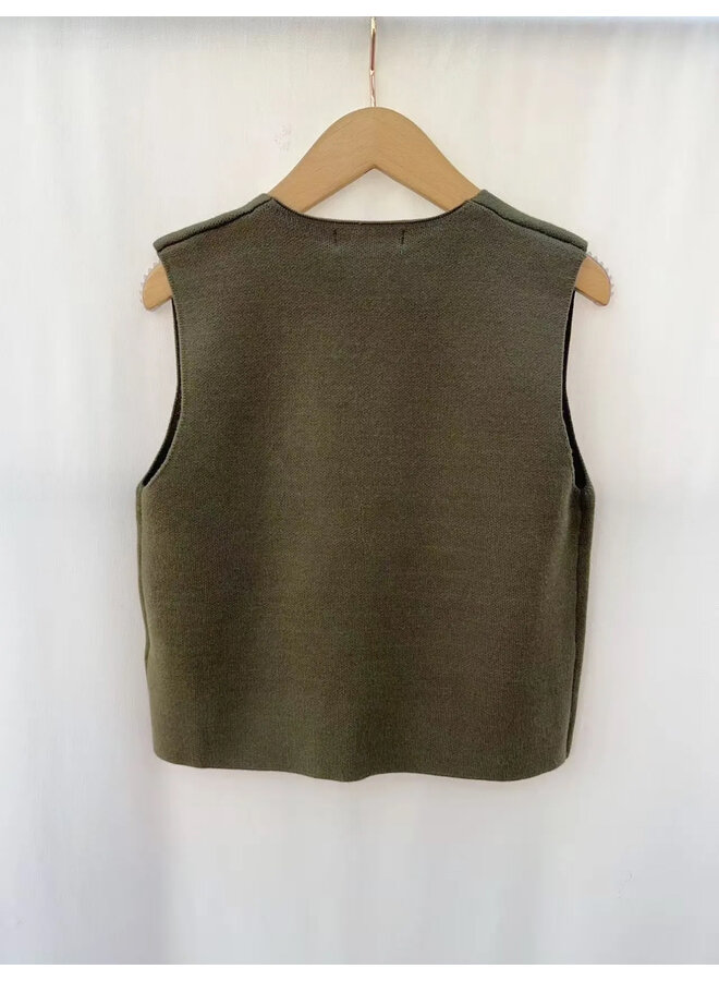 Mona Gilet Kaki