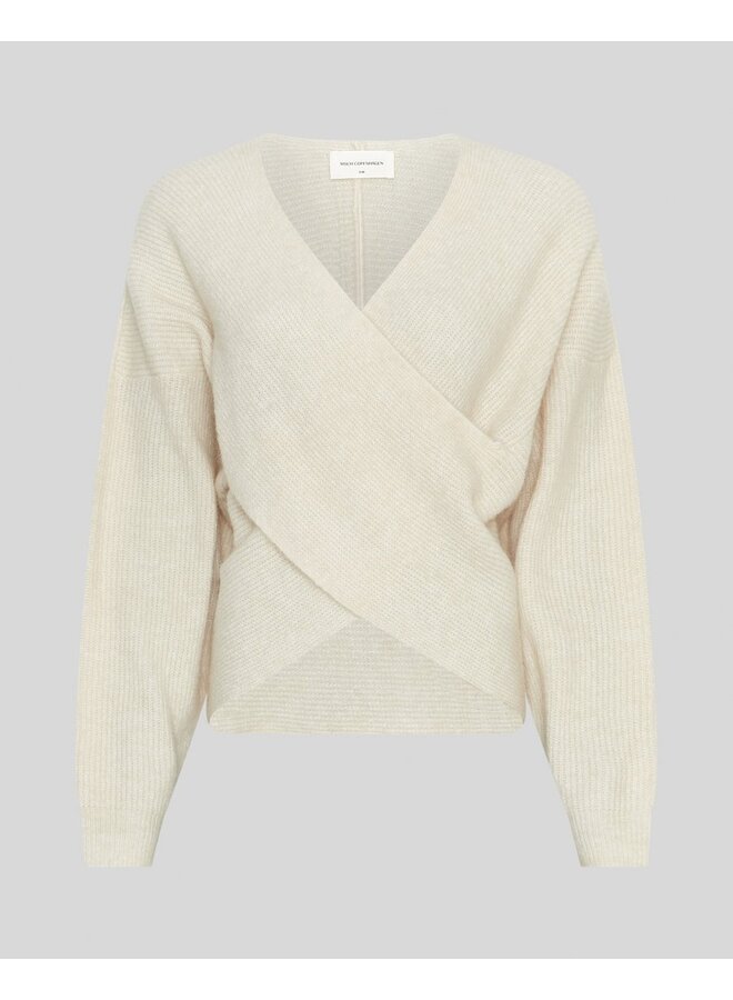 Zinelle Hope Wrap Pullover Fog Melange
