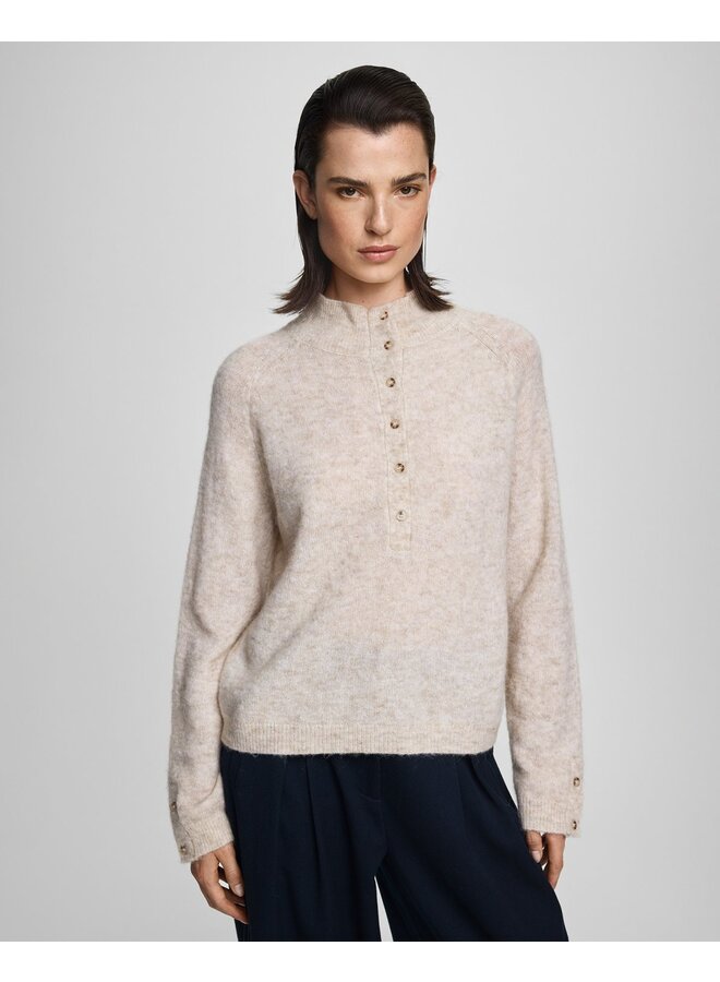 Milania Hope Pullover Oatmeal Melange