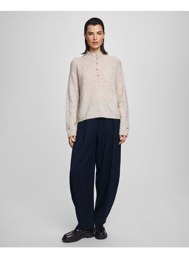 Milania Hope Pullover Oatmeal Melange