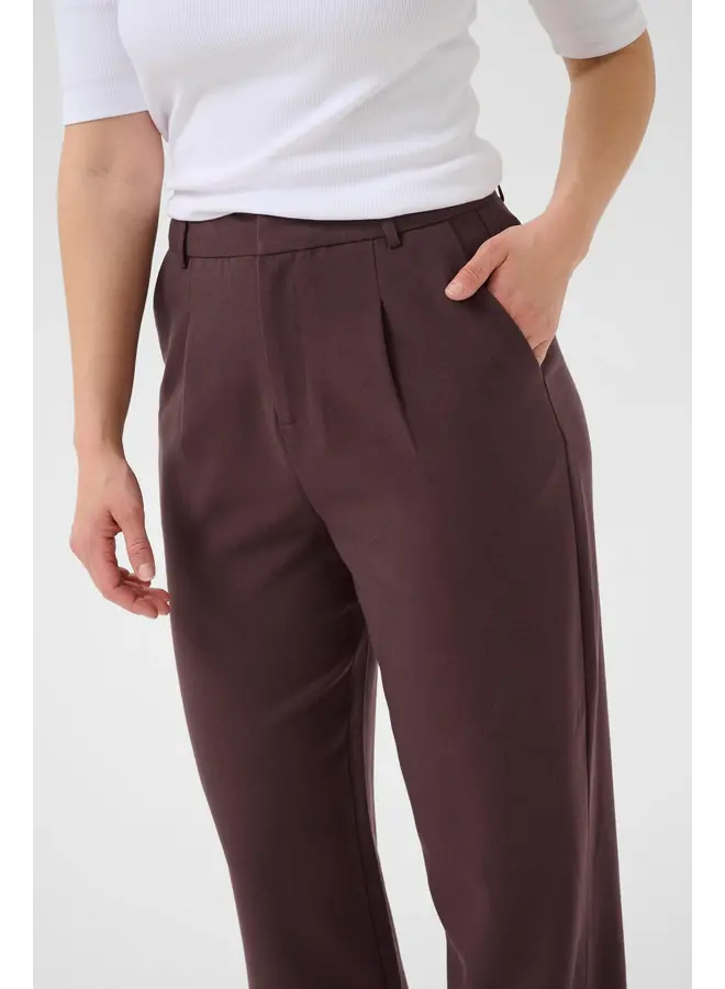Merle Pants Suiting Fudge