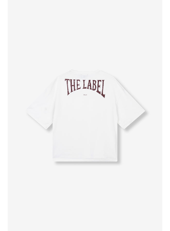 Back Logo T-shirt Soft White