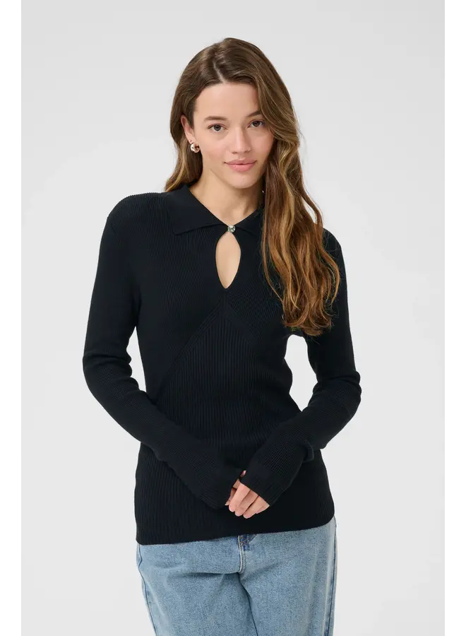 Jania Pullover Black Deep
