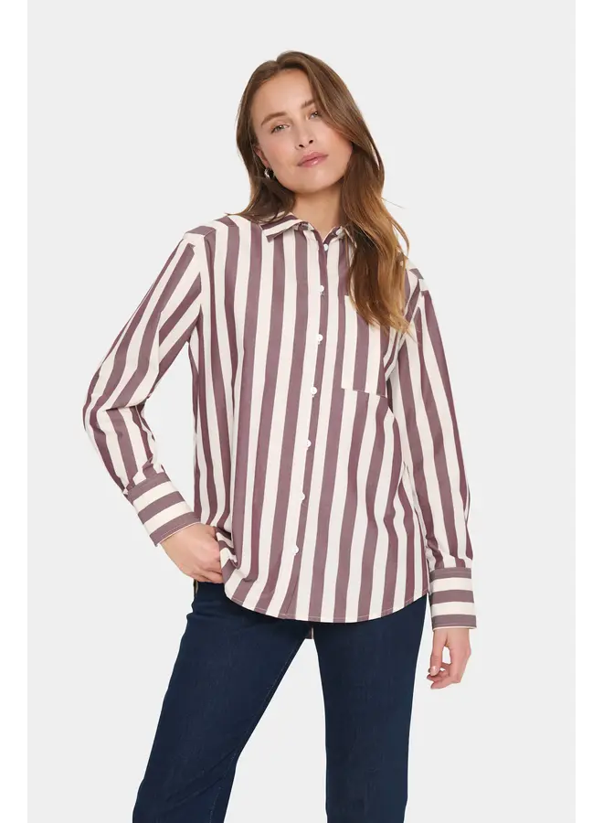 Lieke Shirt Chocolate