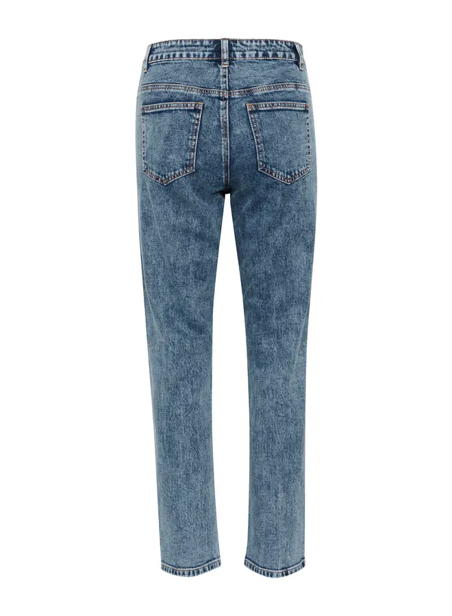 Eloise HW Slim Jeans Washed Medium