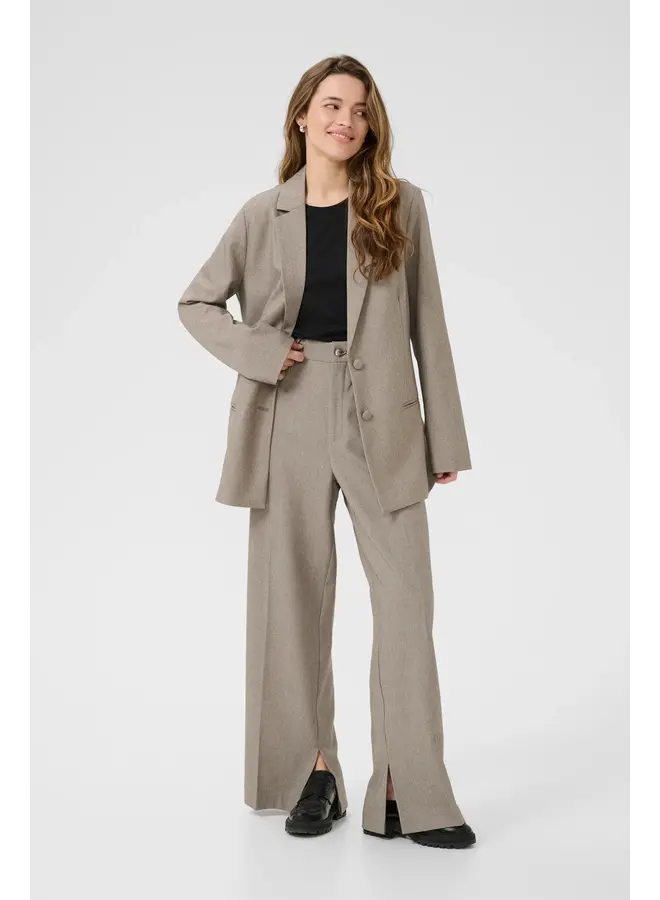 Tilla Blazer Feather Gray Melange