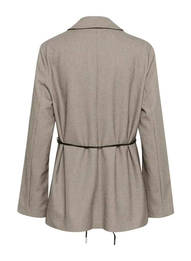 Tilla Blazer Feather Gray Melange