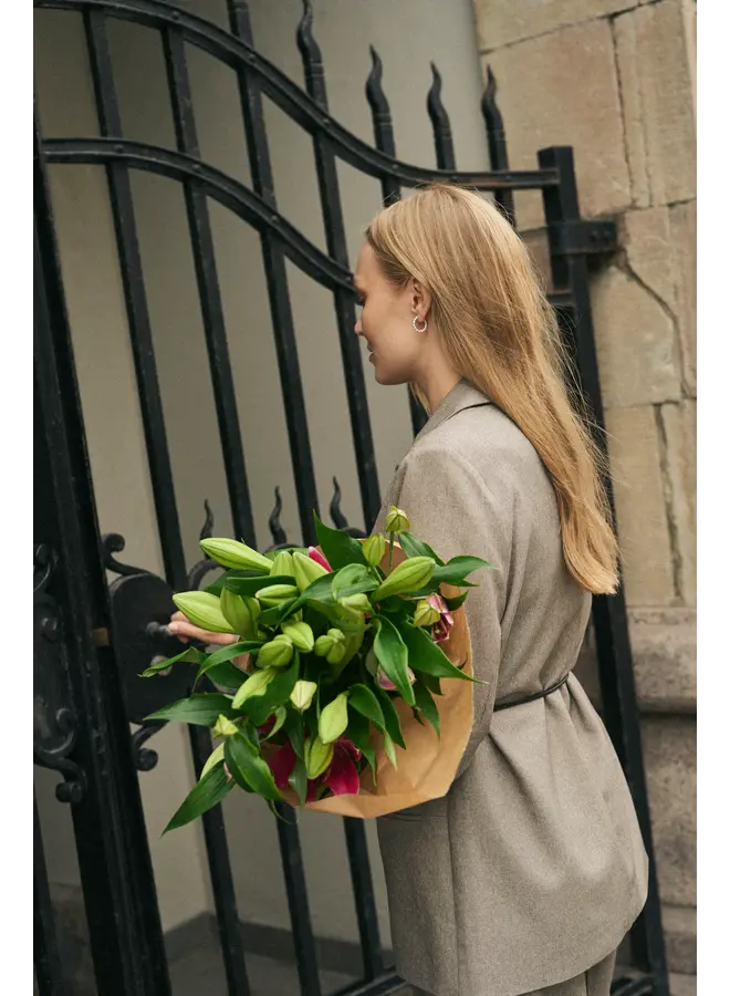 Tilla Blazer Feather Gray Melange