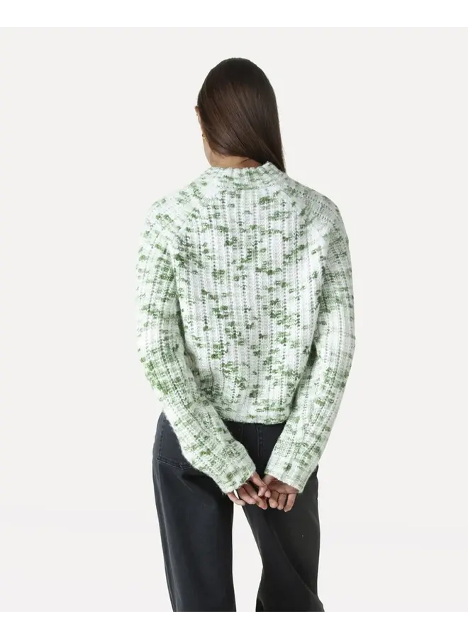 Aziazh Knitted Pull Artichoke Off White