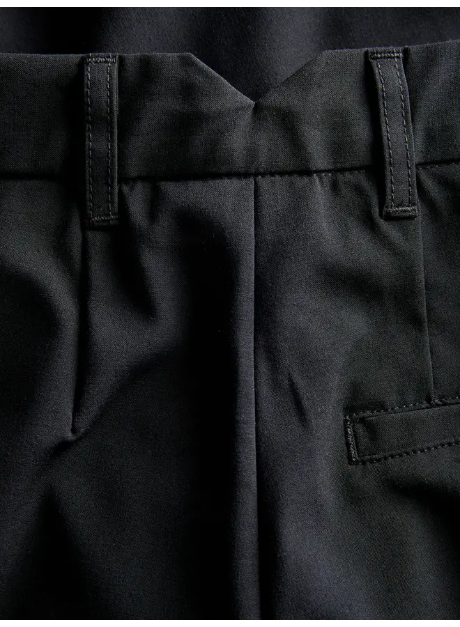 Billie Pleated Pants Black
