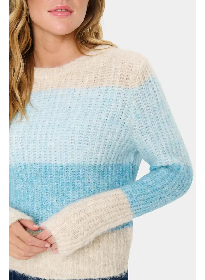 Mandy Pullover Aqua Haze Melange
