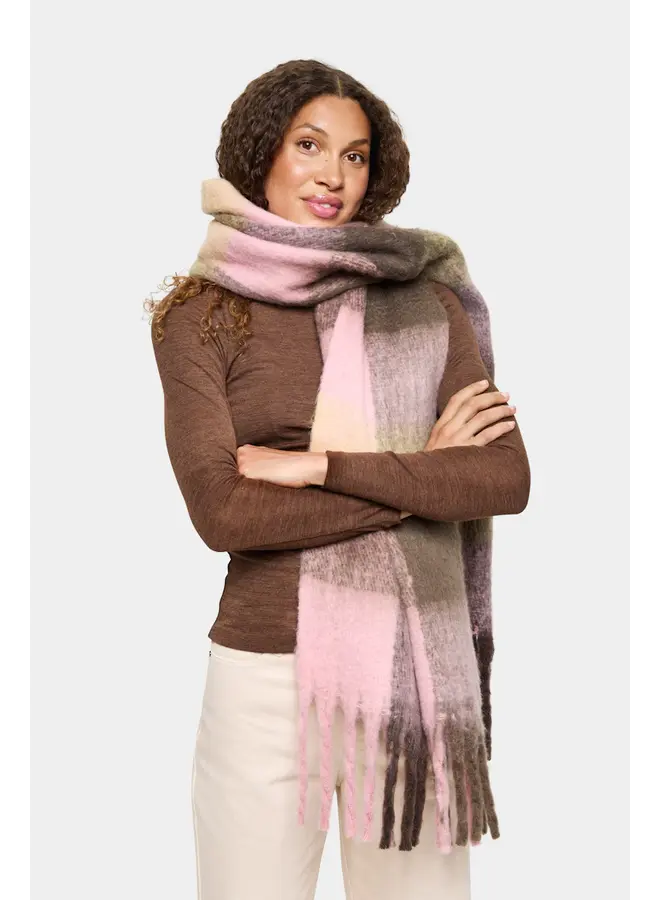 Landa Scarf Pink Nactar