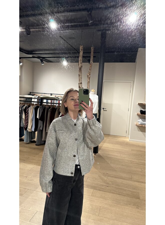 Lola Jacket Silver Grey