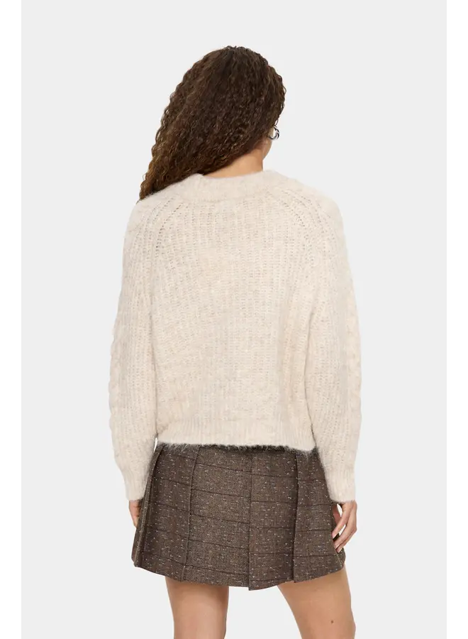 Manda Pullover Brown Rice Melange