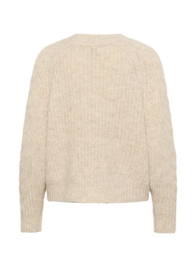 Manda Pullover Brown Rice Melange