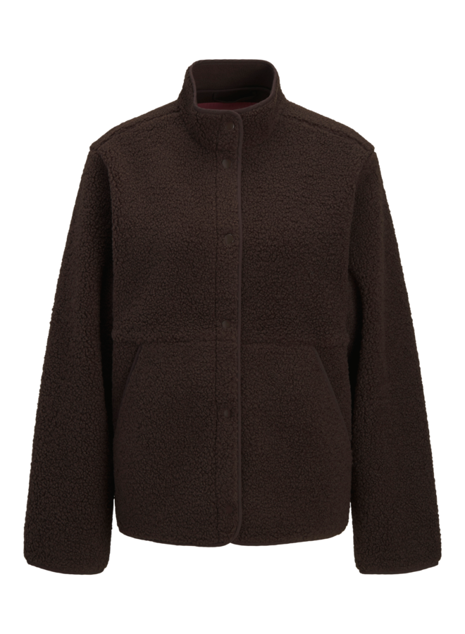 Vera Teddy Jacket Bracken