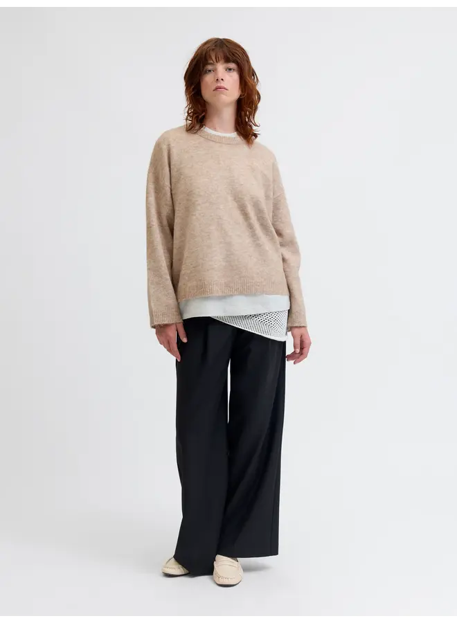Matilda Wool Blend Knit Fog