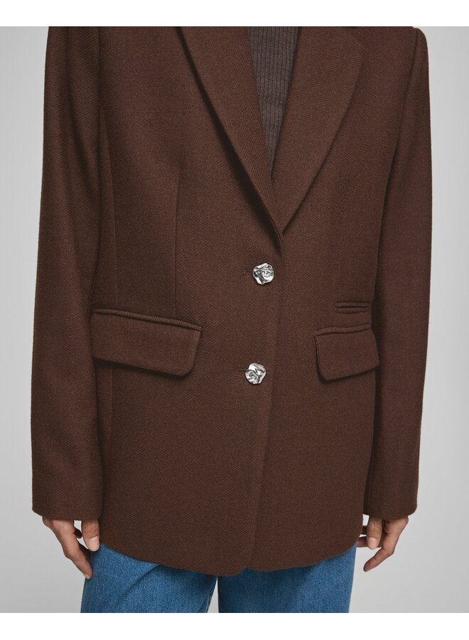 Elliot Loose Blazer Hot Fudge