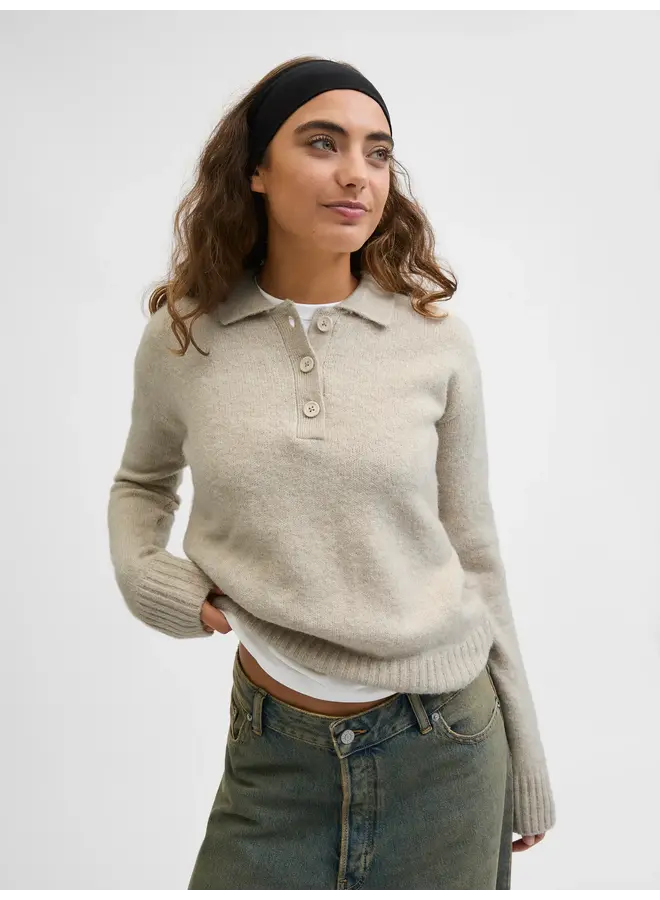 Catalina Diverse Polo Knit Fog