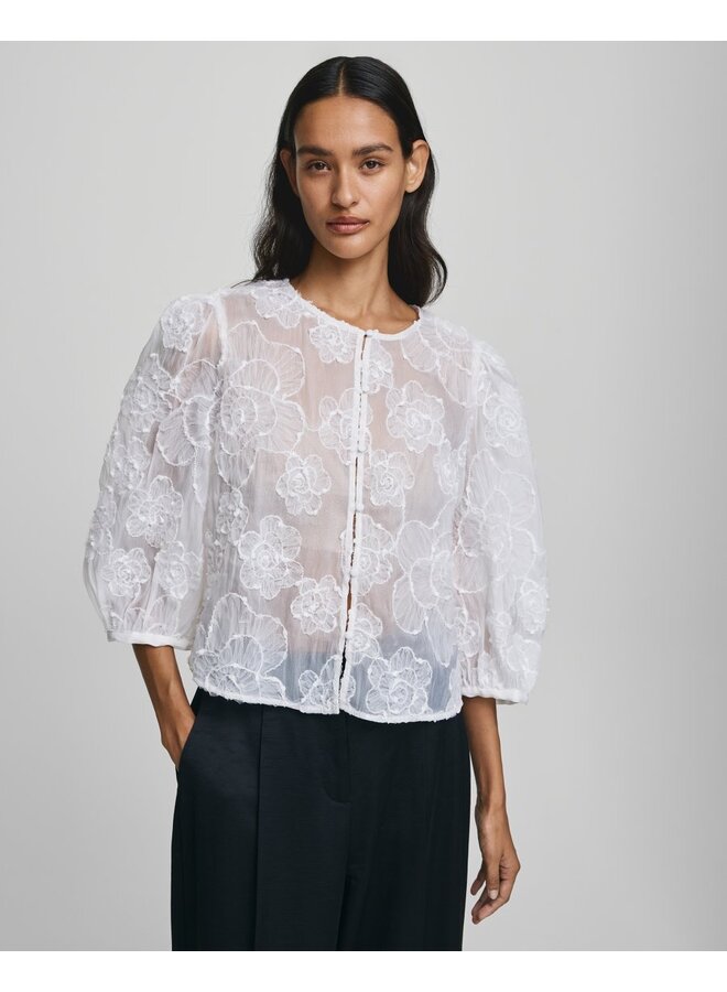 Ismene 3/4 Shirt Bright White