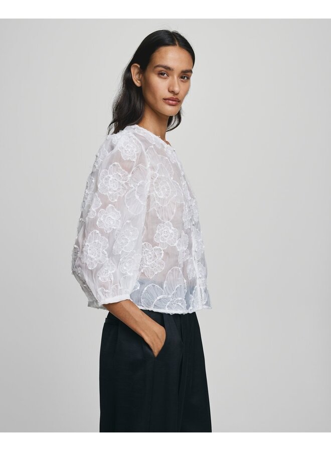 Ismene 3/4 Shirt Bright White