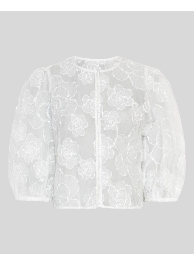 Ismene 3/4 Shirt Bright White