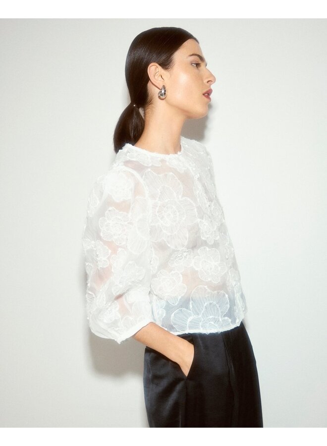 Ismene 3/4 Shirt Bright White