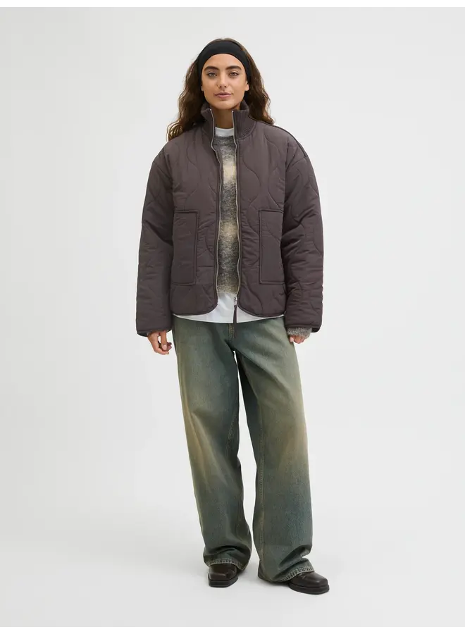 Serena Mid Quilted Jacket Bracken