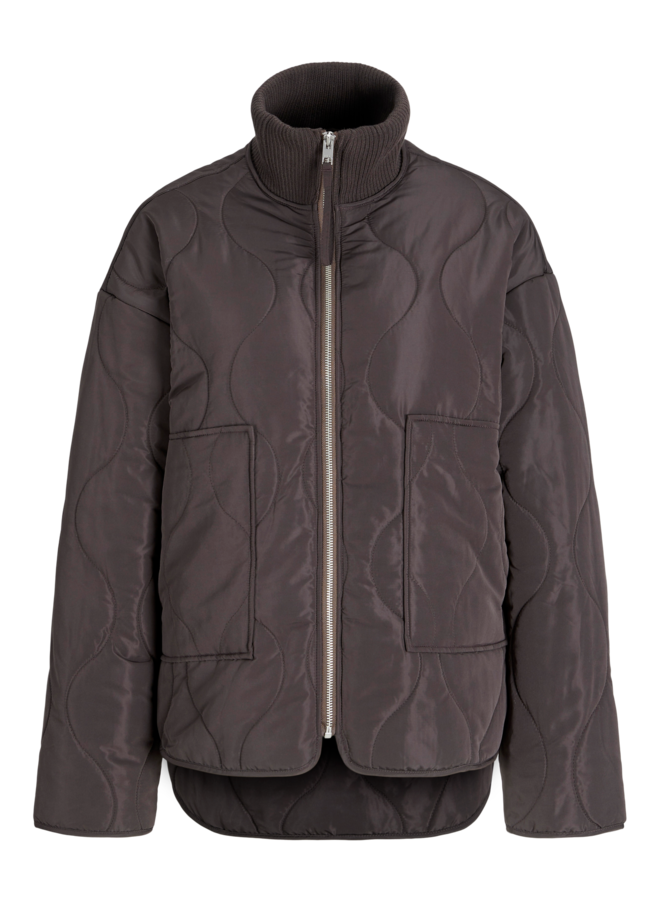 Serena Mid Quilted Jacket Bracken