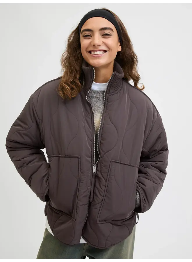 Serena Mid Quilted Jacket Bracken
