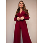 Vasili Beet Red Jumpsuit
