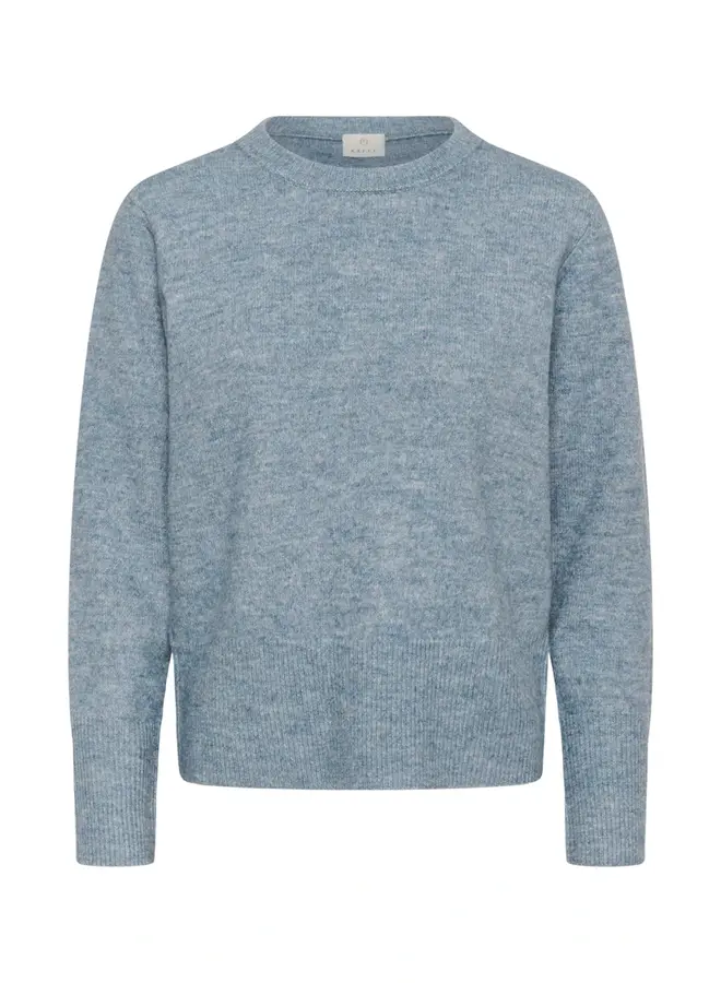 Niel Crew Neck Pullover Windward Blue