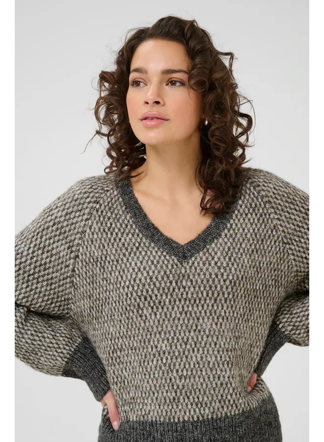 Melinda Pullover Dark Grey