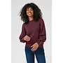 Lizza Round Neck Knit Pullover Windsor Wine